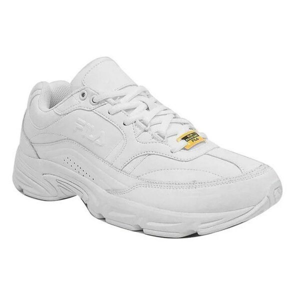 Fila Memory Workshift SR White Sneakers Size 11 Wide 4E - Picture 1 of 16